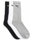 Șosete sport PUMA SPORT 3-PACK 88035510 ALB/GRI/NEGRU