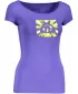 Tricou de damă cu mâneci scurte NORDBLANC NBFLT2830 GHEPARD VIOLET