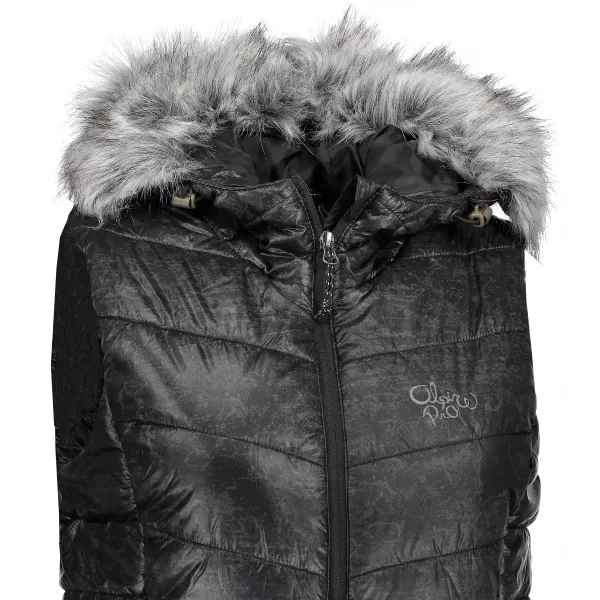  Vesta de dama ALPINE PRO GOTHICA 2 LVEK037 NEGRU 