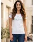 Tricou pentru femei cu mâneci scurte ALPINE PRO BUFFA LTSJ333 ALB