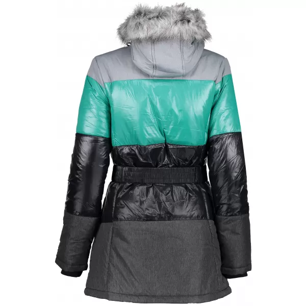  Geaca de iarna dama ALPINE PRO MARRIOTA LJCK168 NEGRU 