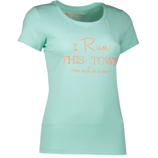  Tricou pentru femei cu mâneci scurte ALPINE PRO BUFFA LTSJ333 ALBASTRU 