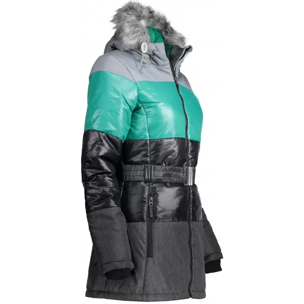  Geaca de iarna dama ALPINE PRO MARRIOTA LJCK168 NEGRU 