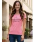Tricou pentru femei cu mâneci scurte ALPINE PRO BUFFA LTSJ333 ROZ