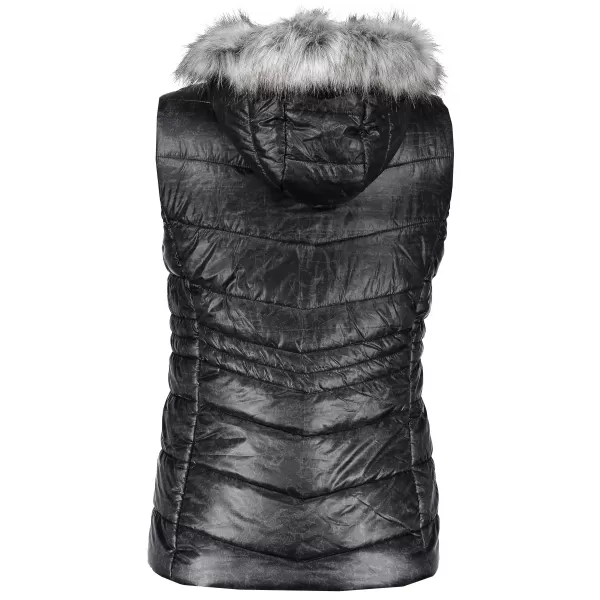  Vesta de dama ALPINE PRO GOTHICA 2 LVEK037 NEGRU 