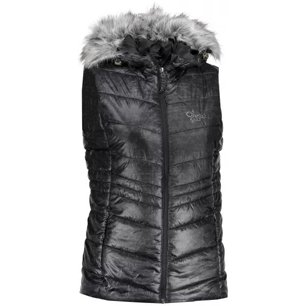  Vesta de dama ALPINE PRO GOTHICA 2 LVEK037 NEGRU 