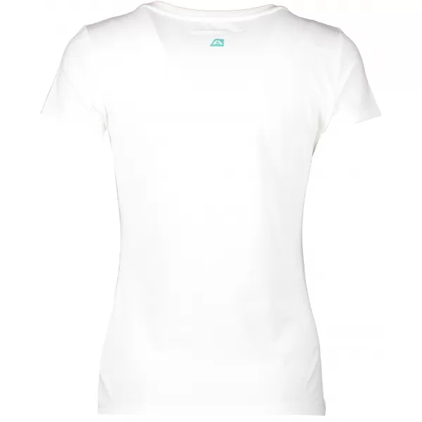  Tricou pentru femei cu mâneci scurte ALPINE PRO BUFFA LTSJ333 ALB 