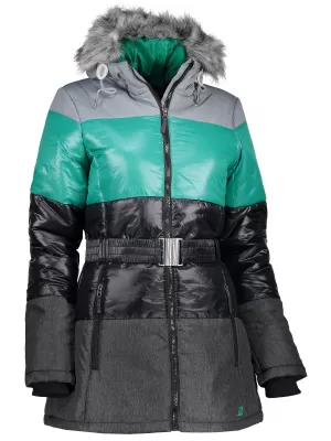 Geaca de iarna dama ALPINE PRO MARRIOTA LJCK168 NEGRU