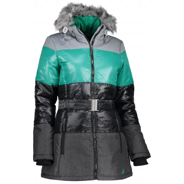  Geaca de iarna dama ALPINE PRO MARRIOTA LJCK168 NEGRU 