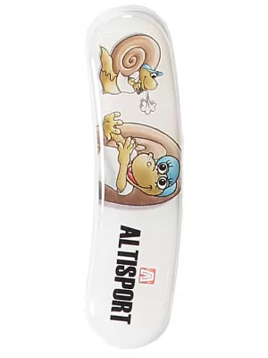 Dosar curbat pentru manichiura ALTISPORT BABY ALB