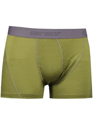 Boxeri bărbătești SENSOR MERINO ACTIVE 17200022 SAFARI