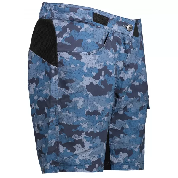  Pantaloni scurți de softshell pentru femei ALPINE PRO OSMORA LPAL226 ALBASTRU ÎNCHIS 