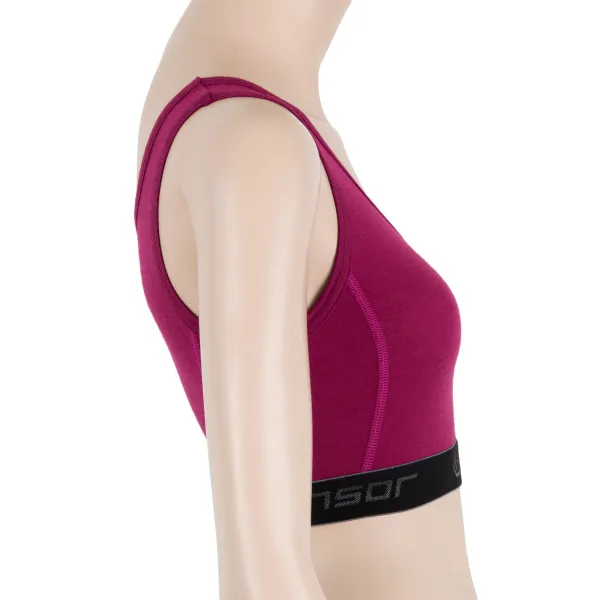  Sutien pentru femei SENSOR MERINO ACTIVE 17200025 LILA 