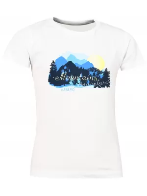 Short -sleeved t -thirt ALPINE PRO ANANO KTSL099 ALB