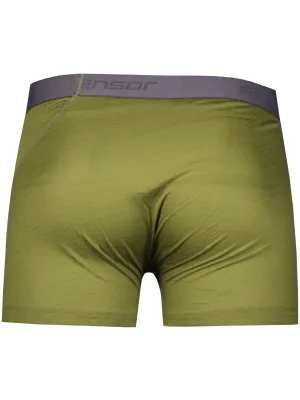 Boxeri bărbătești SENSOR MERINO ACTIVE 17200022 SAFARI
