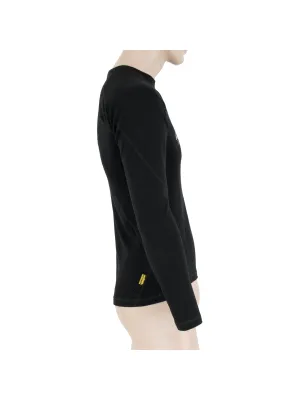 Tricou termic bărbătesc cu mânecă lungă SENSOR MERINO DF ADVENTURE 17200032 NEGRU