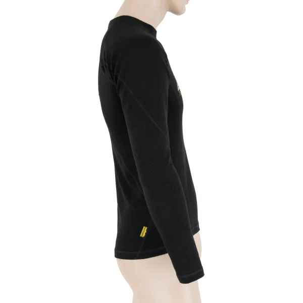  Tricou termic bărbătesc cu mânecă lungă SENSOR MERINO DF ADVENTURE 17200032 NEGRU 