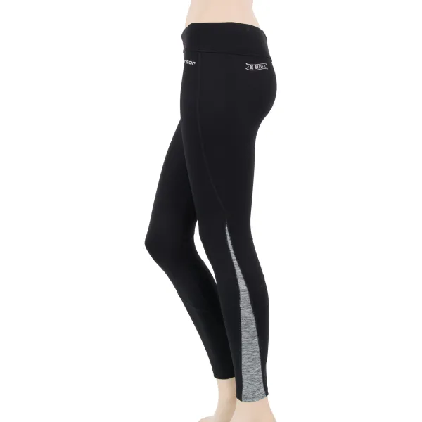  Pantaloni termici de damă SENSOR MOTION 17200072 NEGRU/GRI 