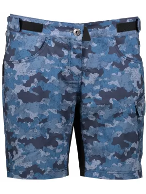 Pantaloni scurți de softshell pentru femei ALPINE PRO OSMORA LPAL226 ALBASTRU ÎNCHIS