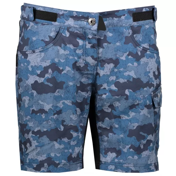  Pantaloni scurți de softshell pentru femei ALPINE PRO OSMORA LPAL226 ALBASTRU ÎNCHIS 
