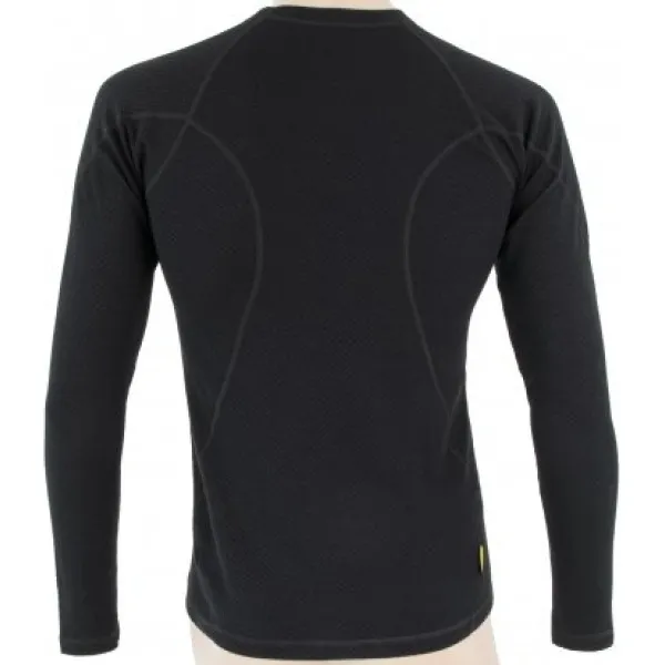  Tricou termic bărbătesc cu mânecă lungă SENSOR MERINO DF ADVENTURE 17200032 NEGRU 