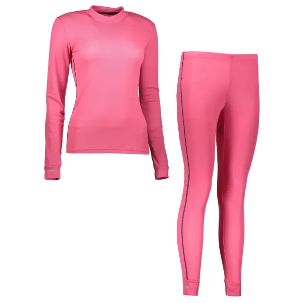  Set de tricou termic de damă cu mânecă lungă și colanți SENSOR ORIGINAL ACTIVE SET 17200054 ROZ 
