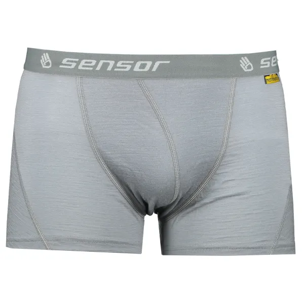  Boxeri bărbătești SENSOR MERINO ACTIVE 17200023 GRI DESCHIS 