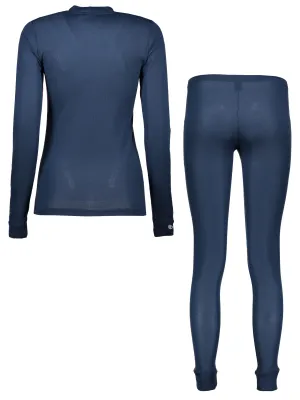 Set de tricou termic de damă cu mânecă lungă și colanți SENSOR ORIGINAL ACTIVE SET 17200053 ALBASTRU ÎNCHIS