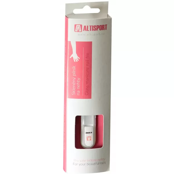  Pila pentru manichiura 90 mm ALTISPORT MM ALB 