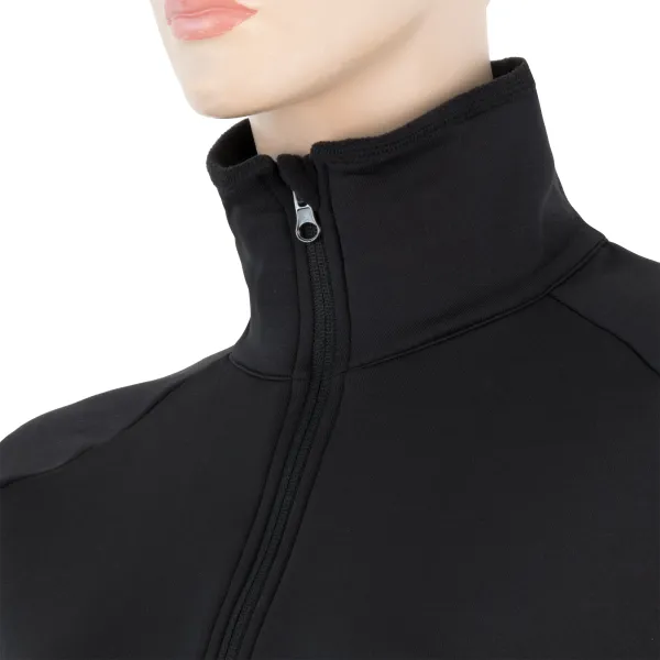  Bluză de damă SENSOR TECNOSTRETCH PATTERN celozip 17200076 NEAGRĂ 