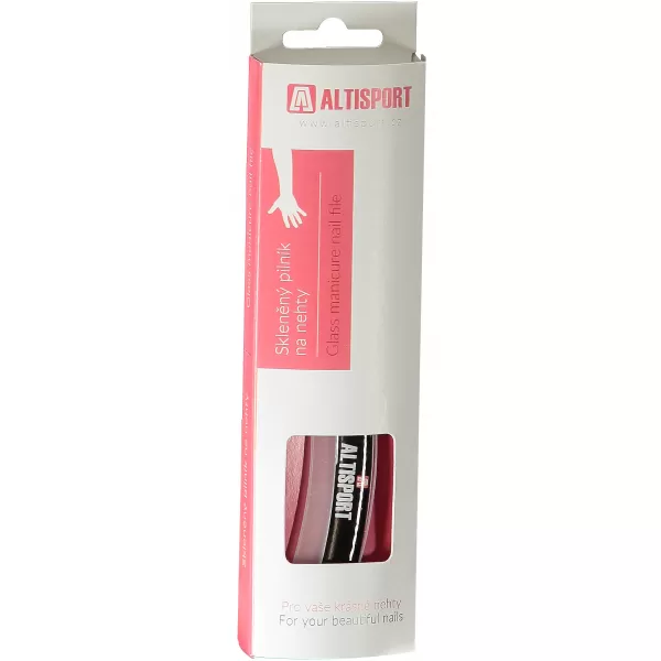  Dosar curbat pentru manichiura ALTISPORT G-PLUS NEGRU 