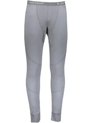 Lenjerie termică pentru bărbați SENSOR MERINO ACTIVE spodky 17200021 GRI DESCHIS