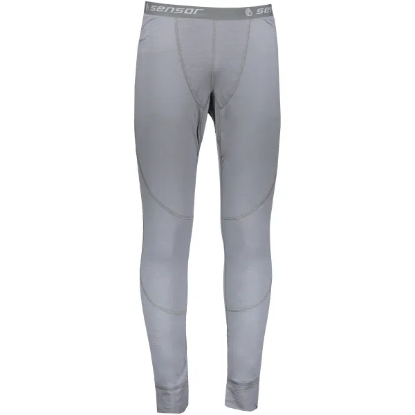  Lenjerie termică pentru bărbați SENSOR MERINO ACTIVE spodky 17200021 GRI DESCHIS 