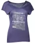 Tricou pentru femei cu mâneci scurte ALPINE PRO CURLA LTSL384 ALBASTRU ÎNCHIS