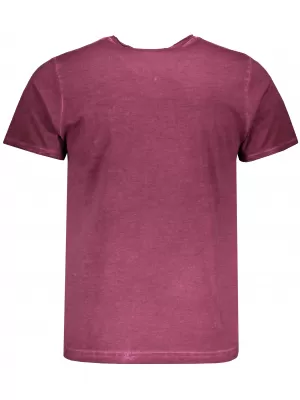 Tricou pentru bărbați cu mâneci scurte ALPINE PRO JODYN MTSL263 PURPURIU ÎNCHIS