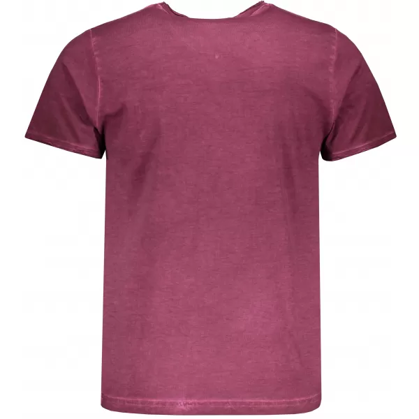 Tricou pentru bărbați cu mâneci scurte ALPINE PRO JODYN MTSL263 PURPURIU ÎNCHIS 