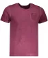 Tricou pentru bărbați cu mâneci scurte ALPINE PRO JODYN MTSL263 PURPURIU ÎNCHIS