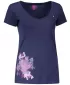 Tricou de damă cu mâneci scurte LOAP ABIGALE CLW1829 ALBASTRU ÎNCHIS