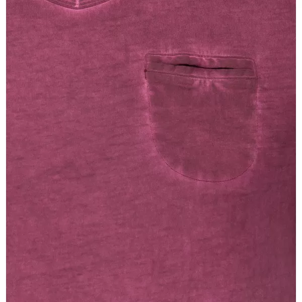  Tricou pentru bărbați cu mâneci scurte ALPINE PRO JODYN MTSL263 PURPURIU ÎNCHIS 