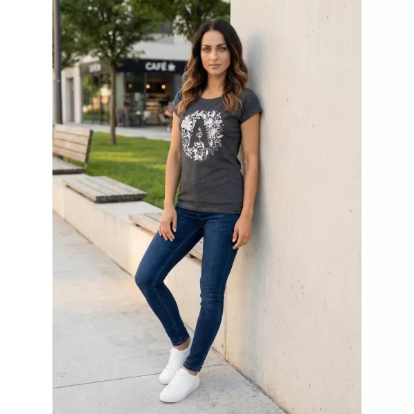 Tricou de damă ALPINE PRO GOYA 2 LTSM296 GRI ÎNCHIS 