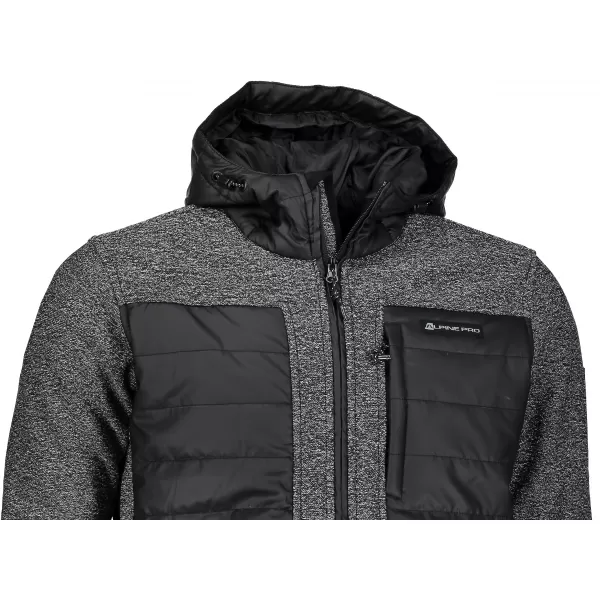  Jacheta pentru bărbați ALPINE PRO NISIF 2 MJCM282 NEGRU 