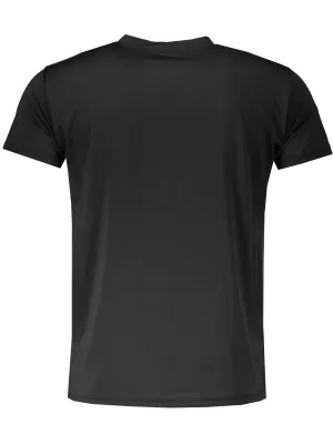 Tricou bărbătesc cu mânecă scurtă SENSOR COOLMAX FRESH PT LOGO 18100030 NEGRU