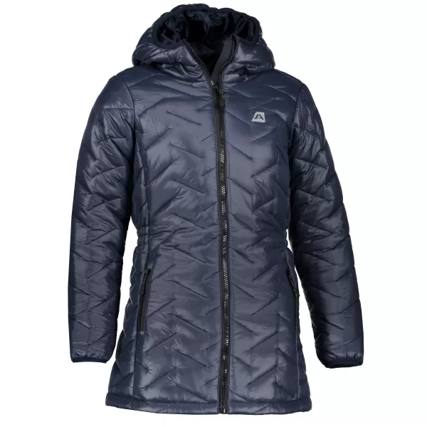  Palton de iarnă pentru copii ALPINE PRO ISSO KCTM013 ALBASTRU ÎNCHIS 