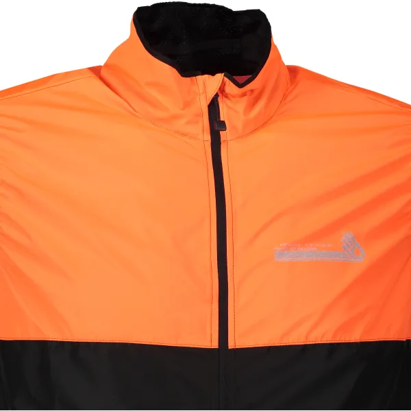  Vestă sport pentru bărbați SENSOR NEON 18100039 NEGRU/PORTOCALIU REFLECTORIZANT 