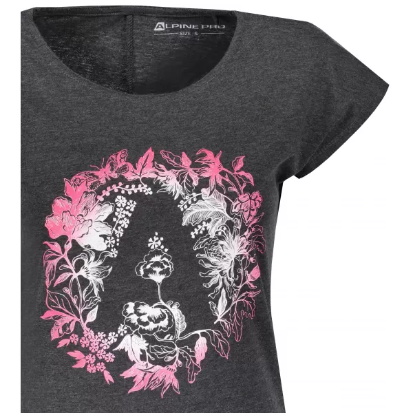  Tricou de damă ALPINE PRO GOYA 2 LTSM296 NEGRU 