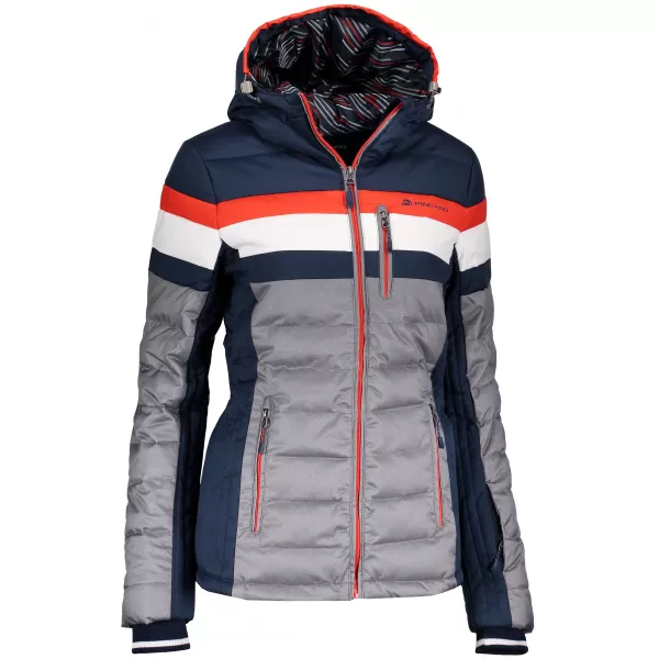  Sacou feminin ALPINE PRO NEITHA LJCM289 ALBASTRU ÎNCHIS 