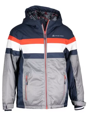 Geaca de schi pentru copii ALPINE PRO WIREMO 2 KJCM121 ALBASTRU ÎNCHIS