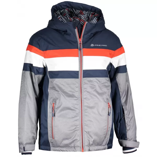  Geaca de schi pentru copii ALPINE PRO WIREMO 2 KJCM121 ALBASTRU ÎNCHIS 