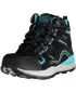 Pantofi pentru copii ALPINE PRO SIBEAL KBTM159 NEGRU