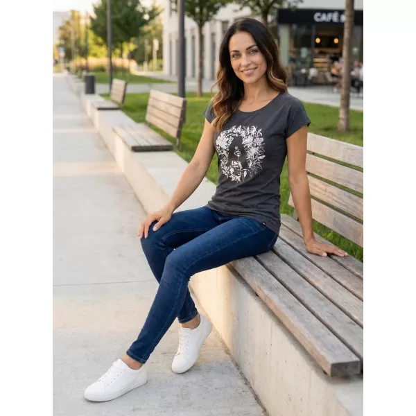  Tricou de damă ALPINE PRO GOYA 2 LTSM296 GRI ÎNCHIS 